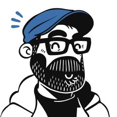 Illustrated portrait of Miguel Gonzalez
